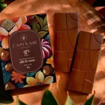 Chocolate ao leite 47% com nibs de cacau 85g Capixabí – cremoso e crocante - Imagem 2