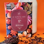 Chocolate ao leite 47% com nibs de cacau 85g Capixabí – cremoso e crocante