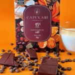 Chocolate ao leite com café 45% cacau 85g Capixabí – café das montanhas capixabas