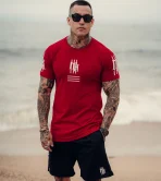 Camiseta Mahe Bay Red