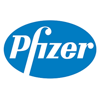 Logo Pfizer, empresa atendida pela Tempo de Aventura