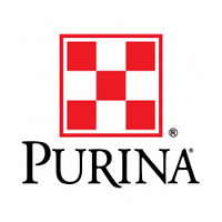 Logo Purina, empresa atendida pela Tempo de Aventura