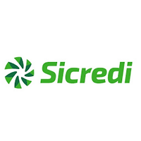 Logo Sicredi, empresa atendida pela Tempo de Aventura