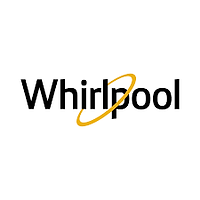 Logo Whirlpool, empresa atendida pela Tempo de Aventura